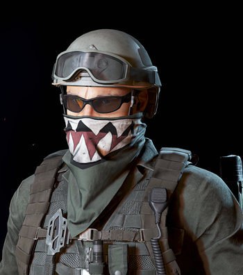 In the Ghost Recon Wildlands game, Orcmid's character just earned the "wingnut" helmet while playing solo at Tier One.